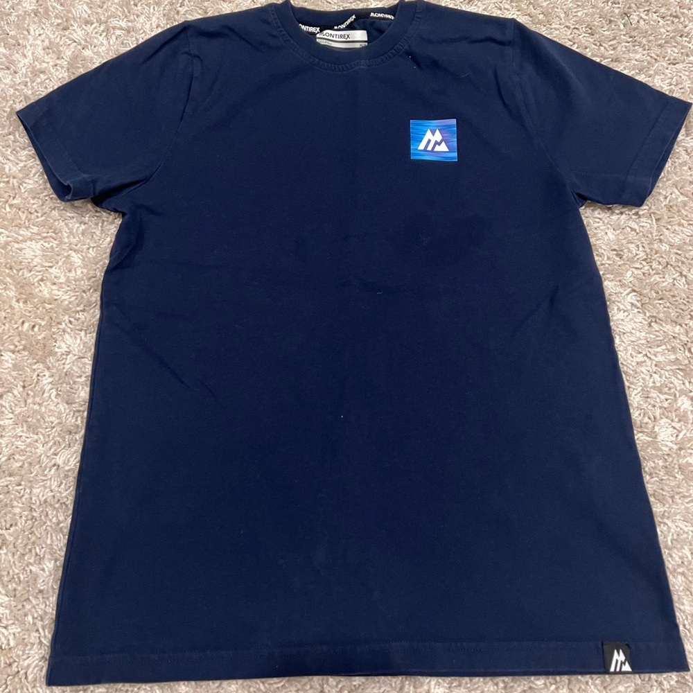 Boys Montirex Dark Blue Short Sleeve Tee- XL